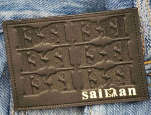 Sew in clothing tags