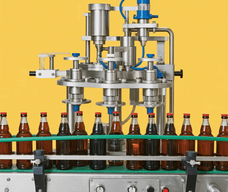 bottle filling and capping machine