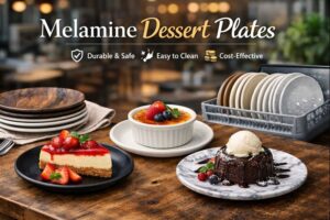 melamine dessert plate