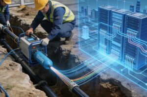 air blown fibre cable