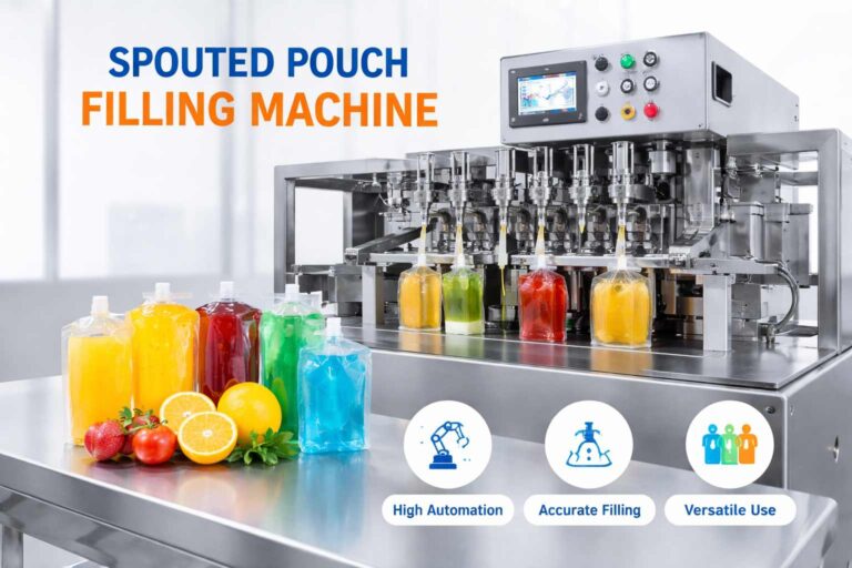 spouted pouch filling machine