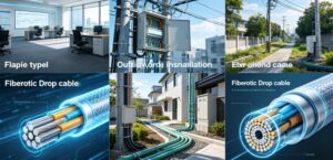fiber optic drop cable