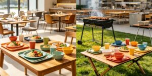 melamine dinnerware